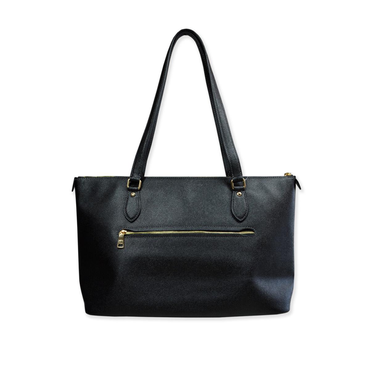 Coach  bag   - Brown Handle/Strap, Gold Hardware, Black Exterior 1