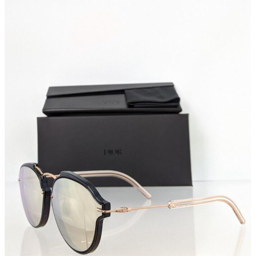 Christian Dior Eclat Sunglasses Dioreclat Black Gold KY2