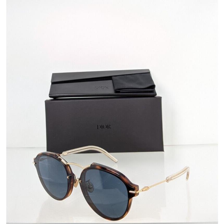 Christian Dior Sunglasses Eclat Ugm Tortoise Gold Frame