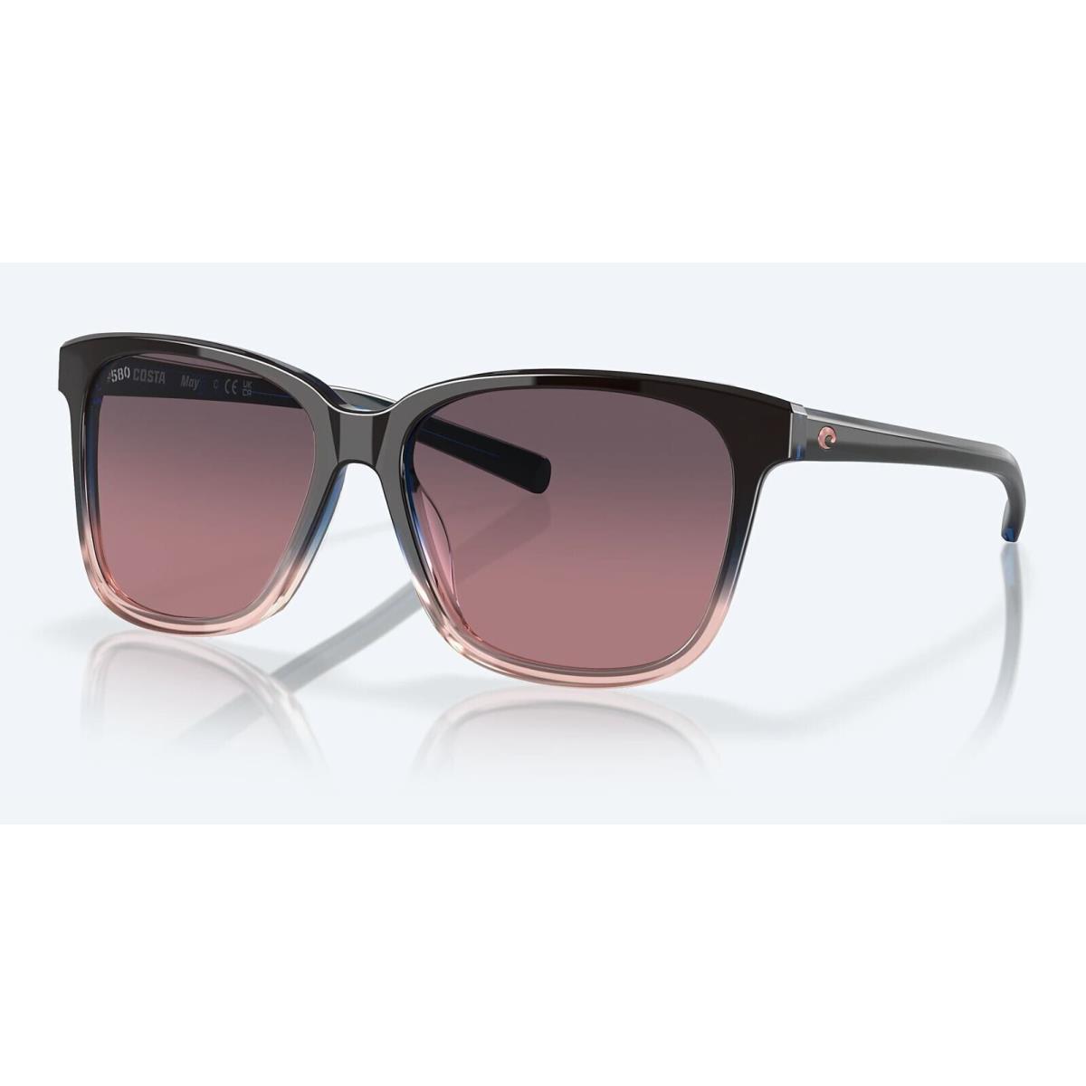 Costa Del Mar May Pink Sand / Rose Gradient Polarized Glass 580G