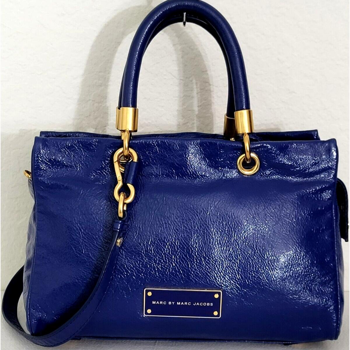 Marc Jacobs  bag  TOO HOT HANDLE - Blue Handle/Strap, Gold Hardware, BRIGHT ROYAL BLUE Exterior 0