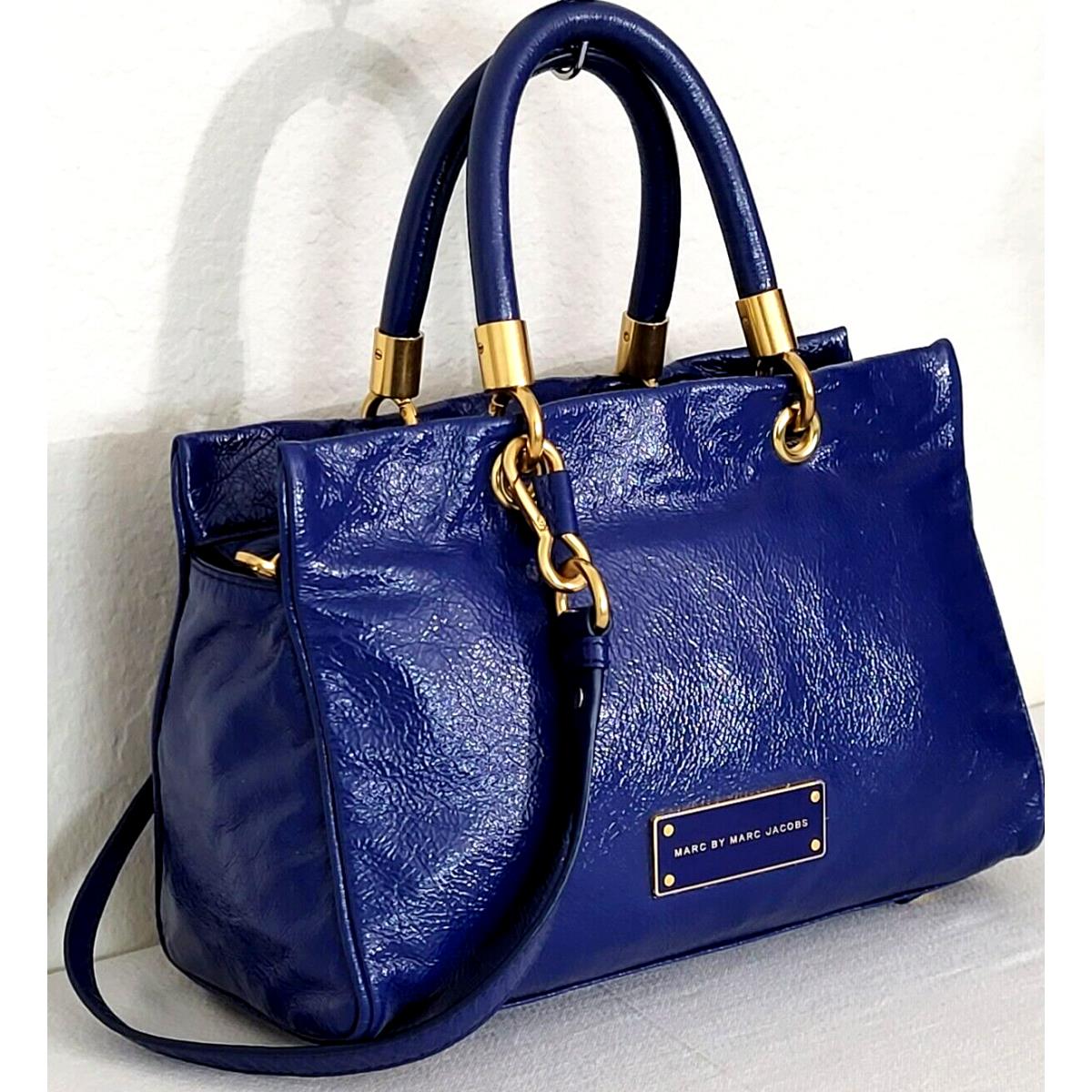 Marc Jacobs  bag  TOO HOT HANDLE - Blue Handle/Strap, Gold Hardware, BRIGHT ROYAL BLUE Exterior 1