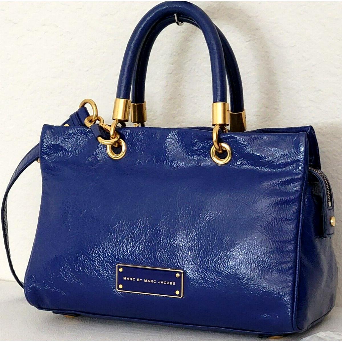 Marc Jacobs  bag  TOO HOT HANDLE - Blue Handle/Strap, Gold Hardware, BRIGHT ROYAL BLUE Exterior 3