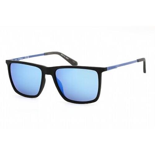 Dragon DR Kodiak LL Ion 003 Sunglasses Matte Black Frame Blue Lenses 56mm