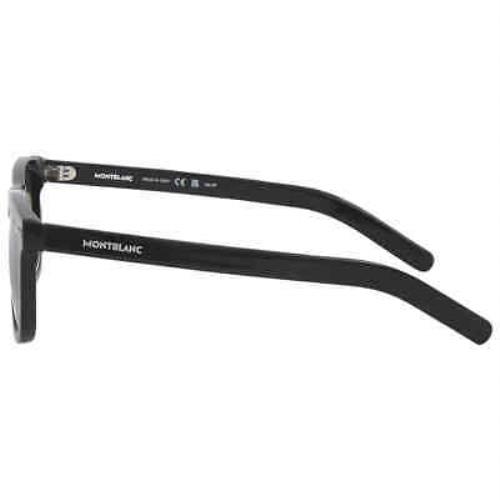 Montblanc sunglasses  - Black Frame, Grey Lens 2