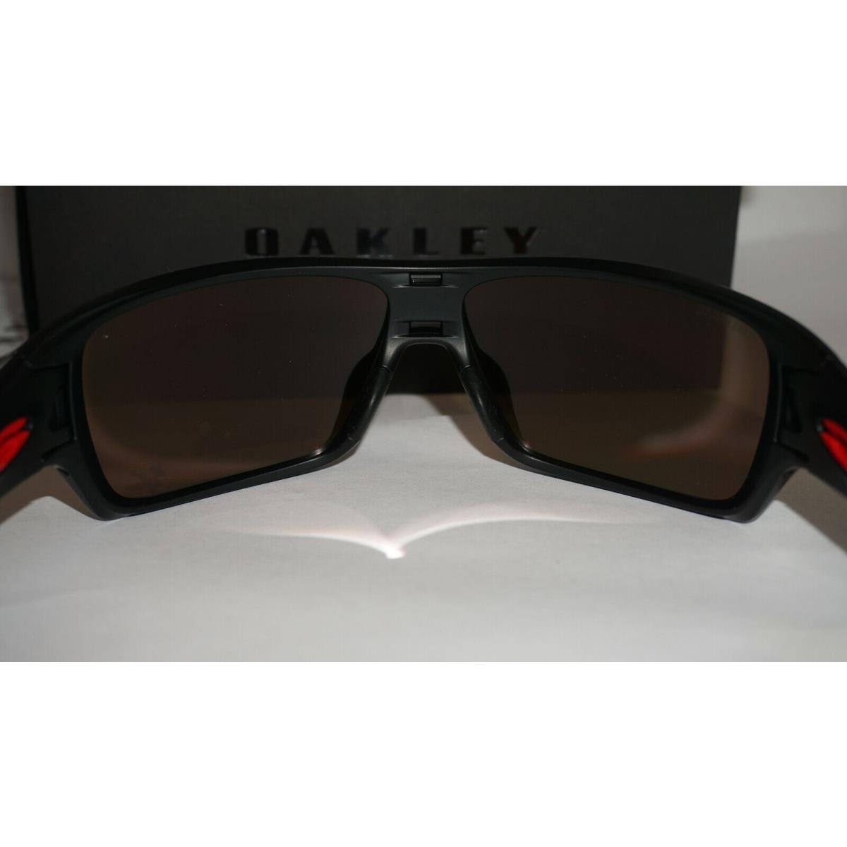 Oakley sunglasses  - Black Frame, Red Lens 10
