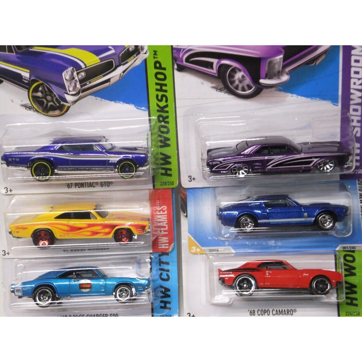 Hot Wheels - 30 New: From From 199-2016 - Muscle Cars Hot Rods Trucks Etc