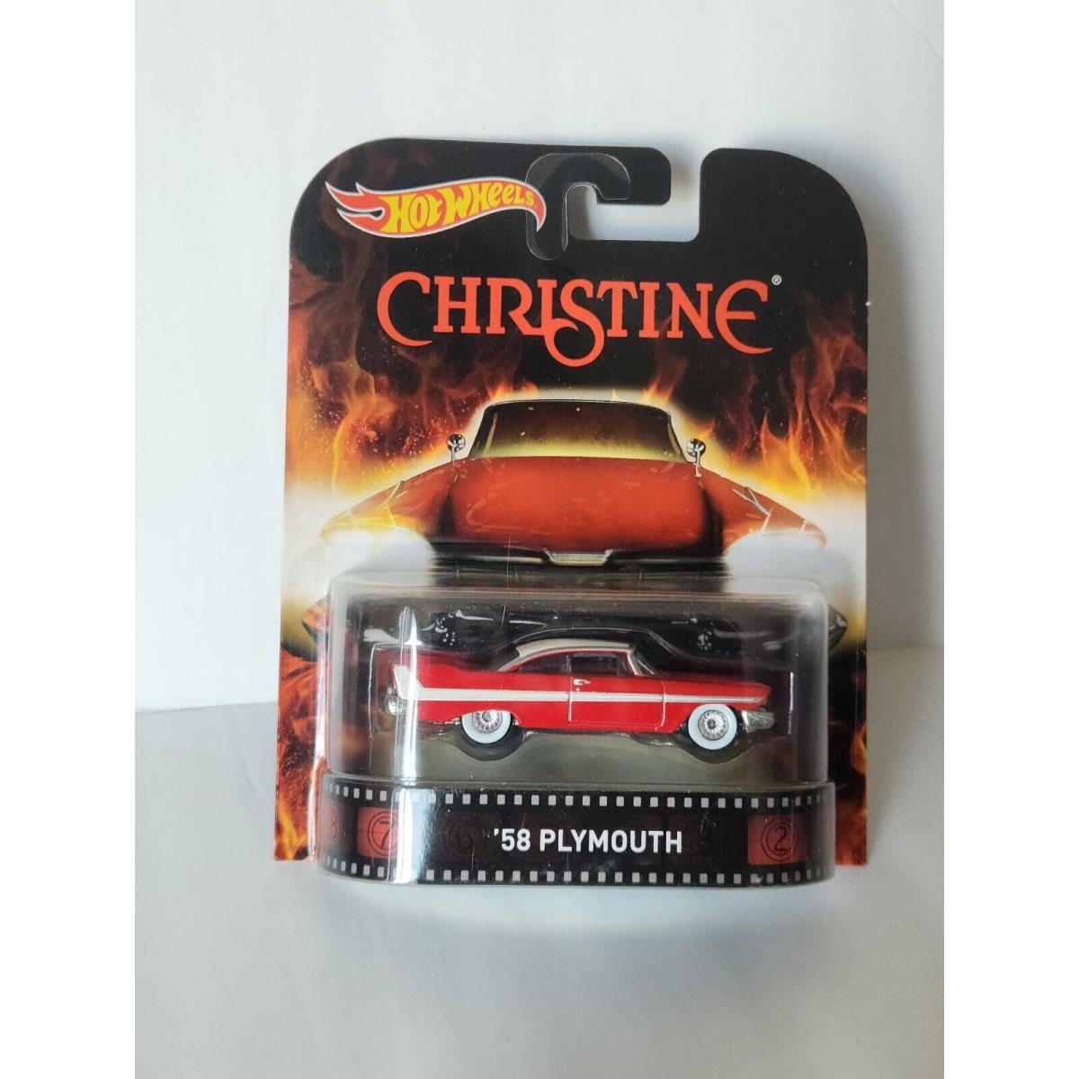 Hot Wheels Retro Entertainment Christine `58 Plymouth Fury Red K68