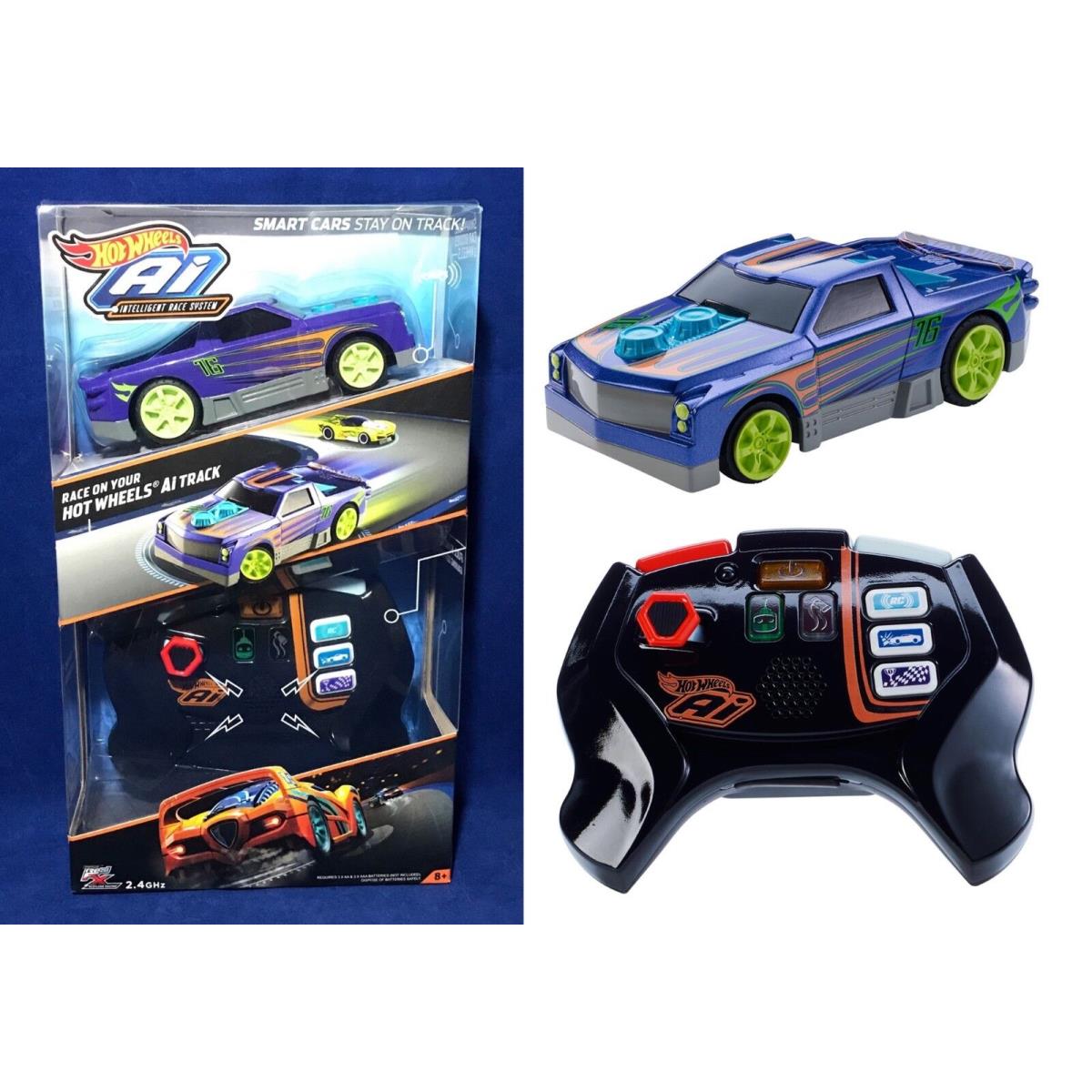 Hot Wheels Ai Smart Cars - Turbo Diesel - Car Controller Intelligent Race