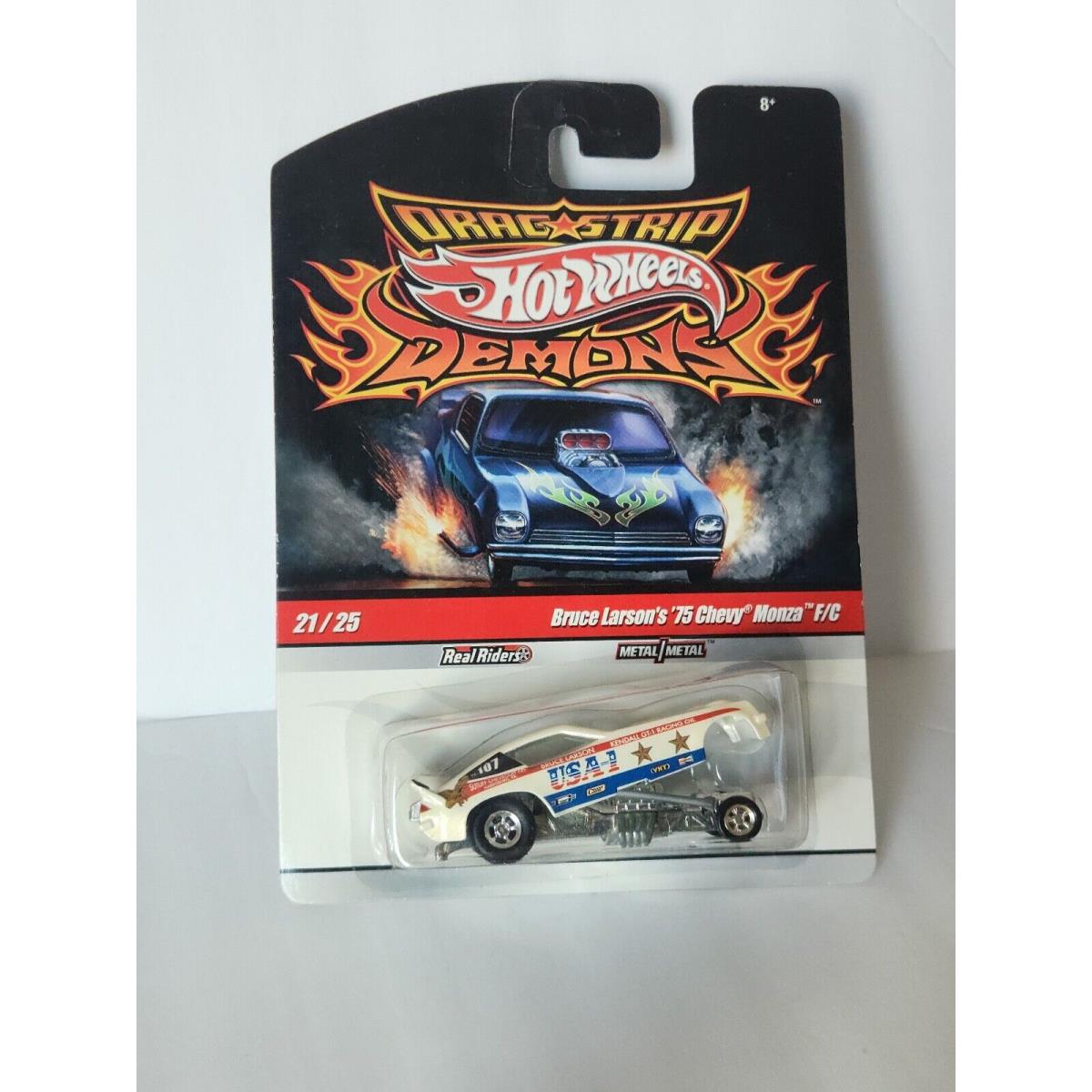 Hot Wheels Drag Strip Demons Bruce Larson`s `75 Chevy Monza F/c 21/25 K68