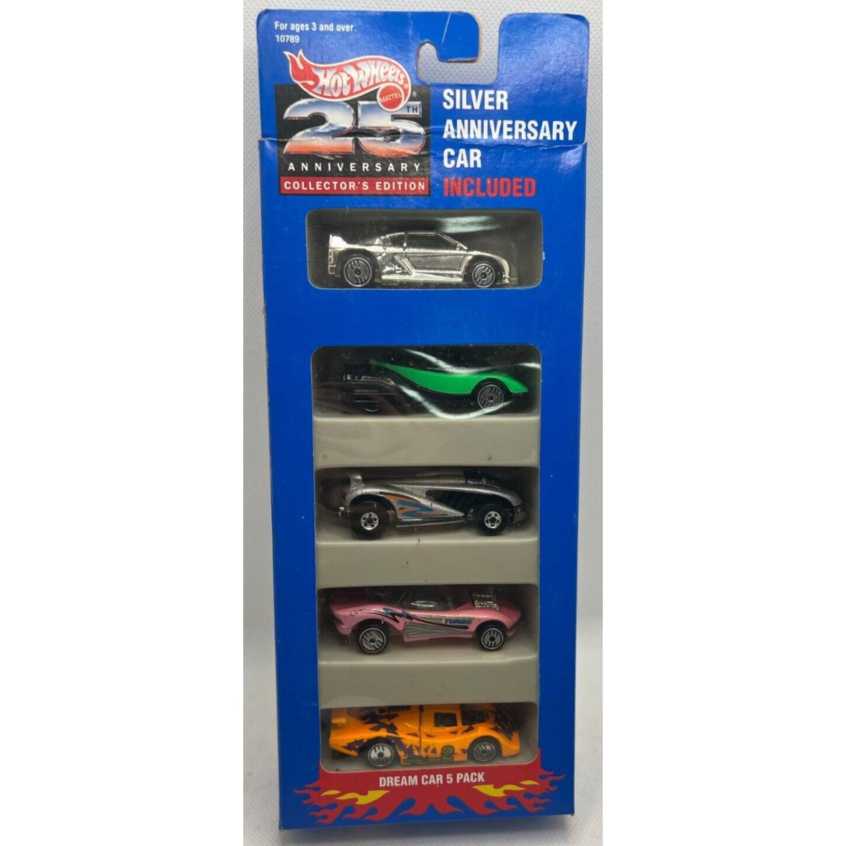 Hot Wheels Vintage 1993 25th Anniversary Exotic Car 5 Pack - Unopened