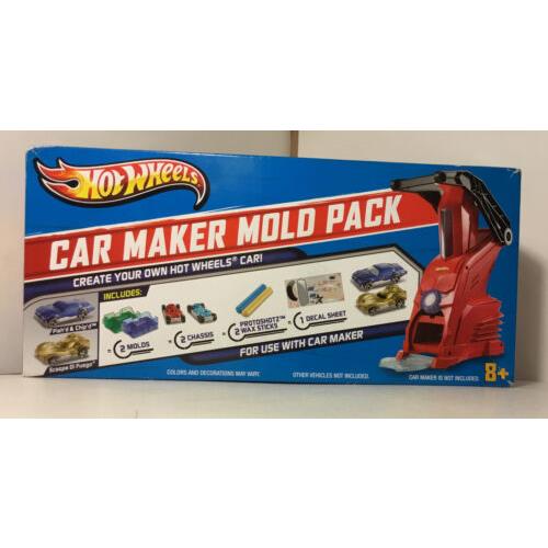 Hot Wheels Car Maker Mold Pack Fish d Scoopa Double Pack Mold X2 2012 Htf