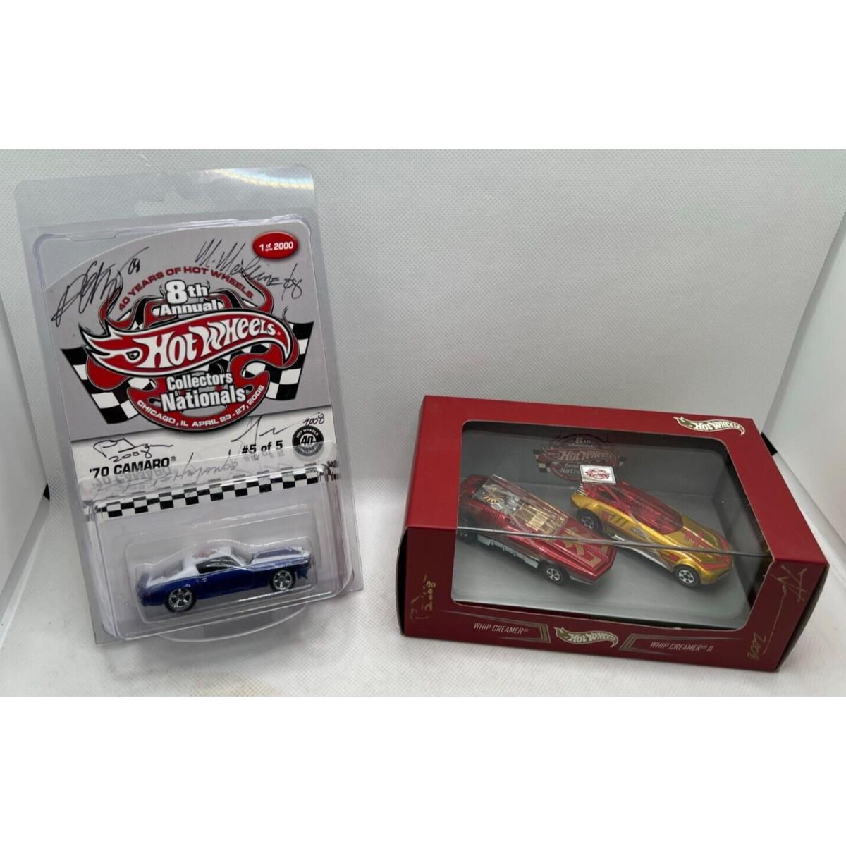 Hot Wheels 70 Camaro 8th Annual Collectors Nationals Whip Creamer Autos 2