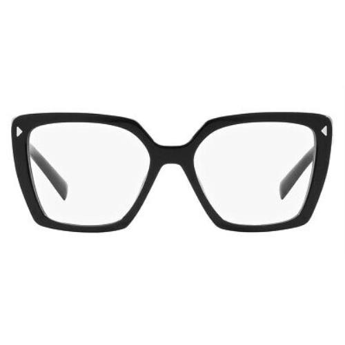 Prada PR Eyeglasses Women Black 53mm