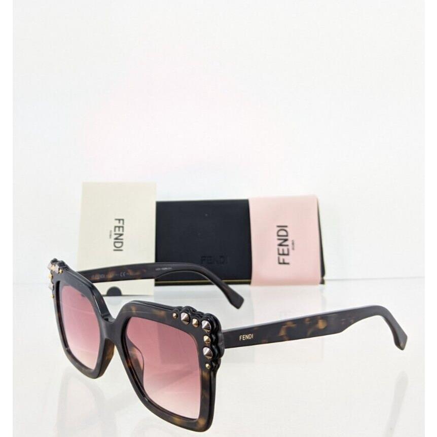 Fendi Sunglasses FF 0260/S 0863X Tortoise 0260 Frame