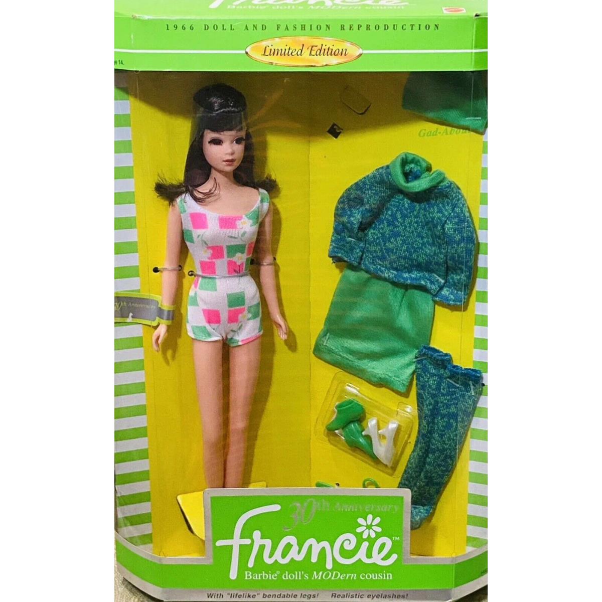 1996 Mattel Limited Edition 30th Anniversary Francie Barbie s Cous