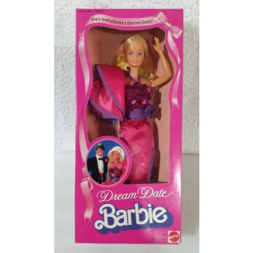 Mattel Vintage Dream Date Barbie Doll 5868 She`s Everybody`s Dream Date 1982
