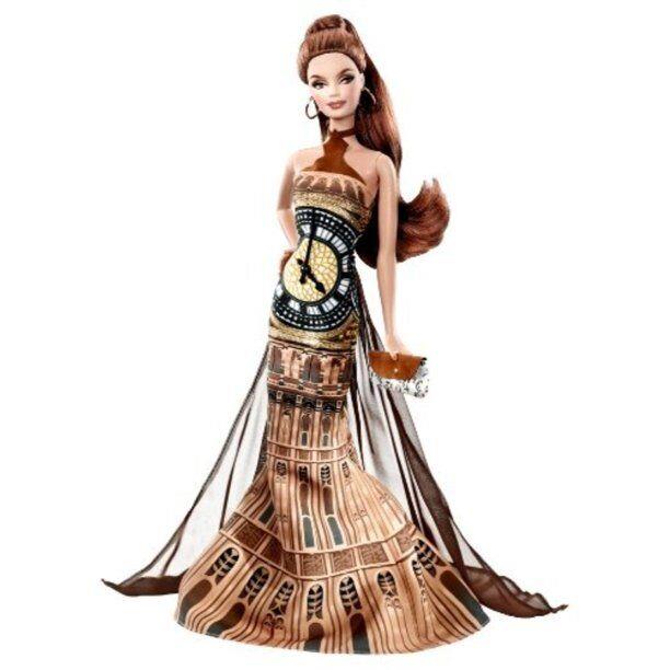 Mattel Barbie Big Ben Dolls of The World Landmark Collection