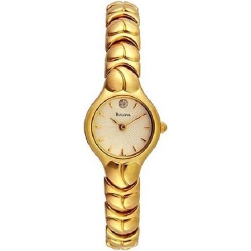 Bulova Women`s 97S78 Watch Gold Tone