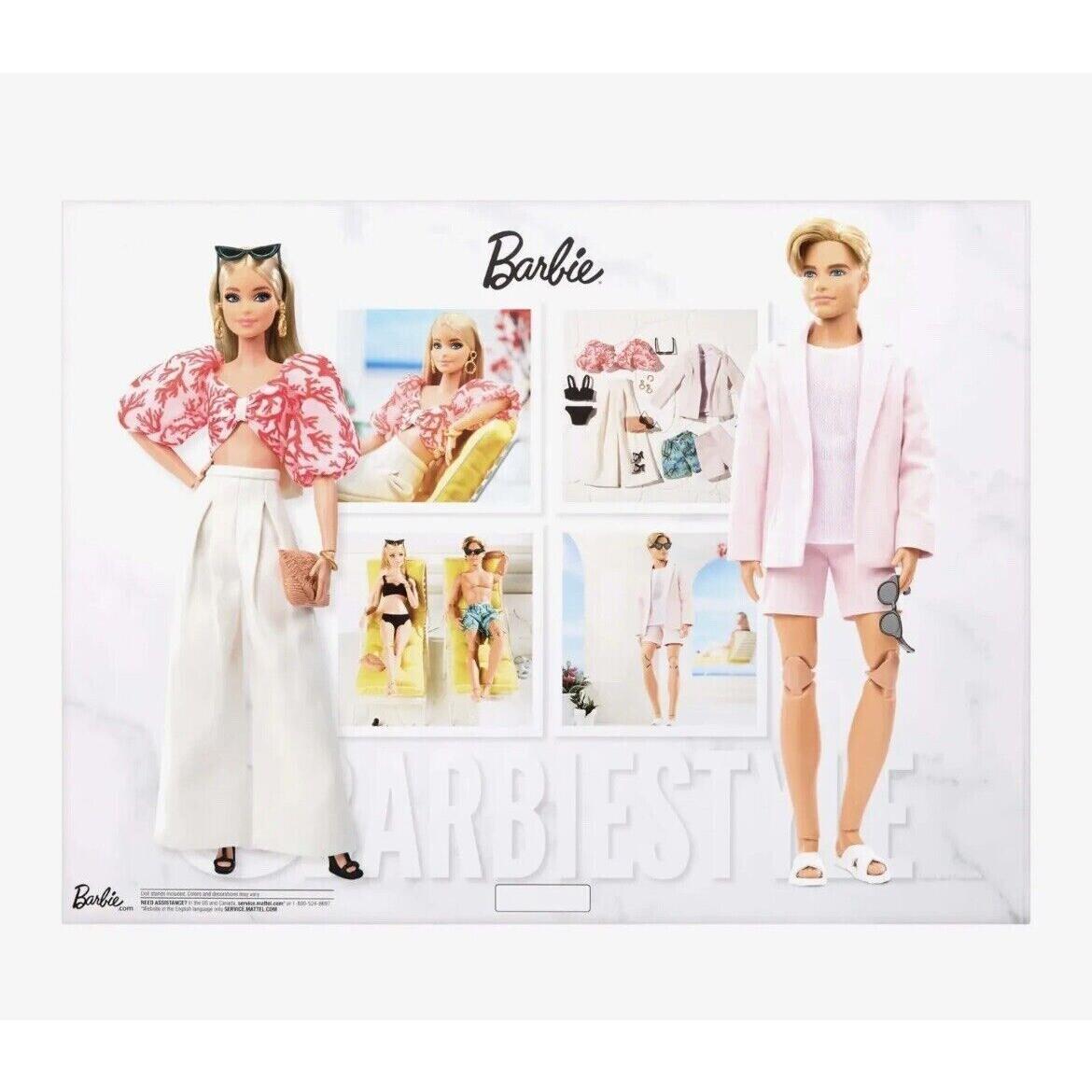 Barbie Ken Doll Barbiestyle 2 Pack Dolls Resort Wear