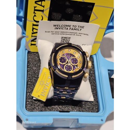 Invicta Bolt Zeus Purple Label Swiss Z60 Reserve Purple