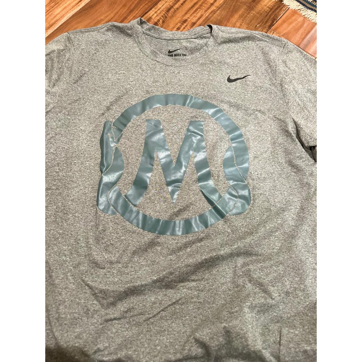 Nike Mamba Snake Shirt Top Activewear Dri-fit Men Shirt SZ X-large XL Gray Eeuc