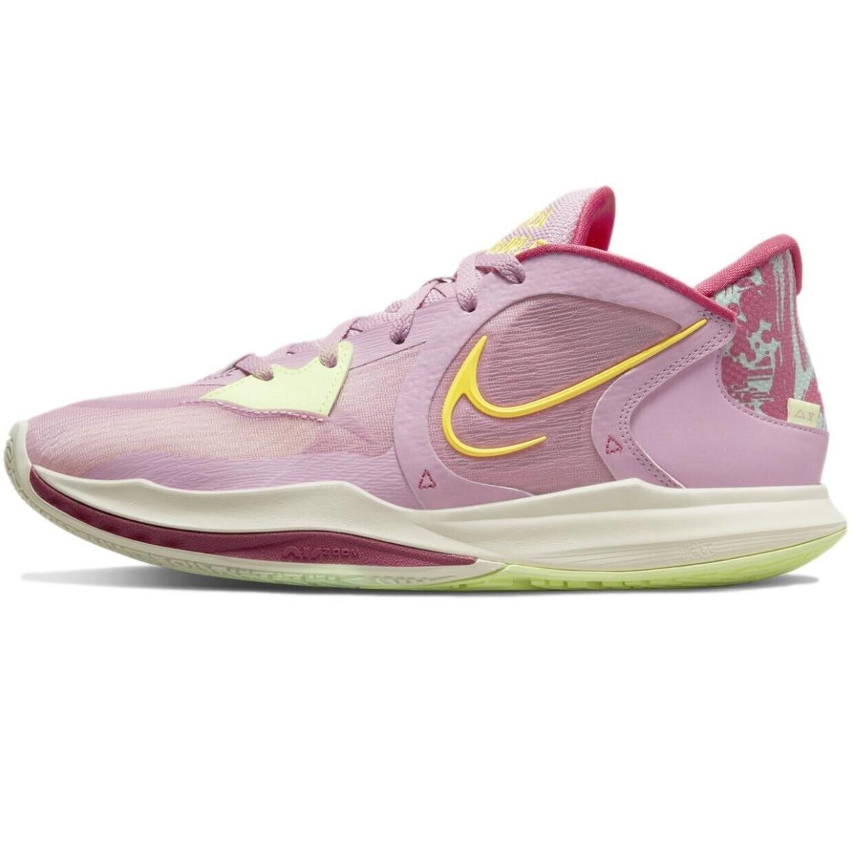 Size 17 - Nike Men`s Kyrie Low 5 `orchid` Basketball Shoes DJ6012-500 - Pink