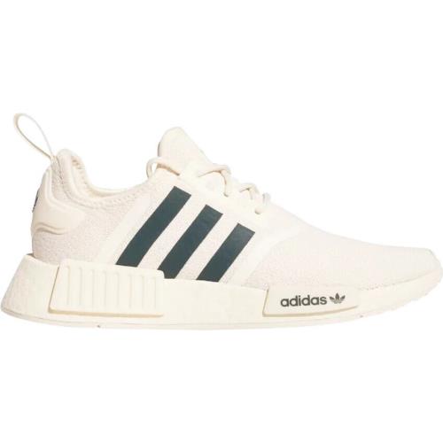 Adidas Women`s Sz 9 NMD_R1 Cream White Mineral Green Lifestyle Shoes FZ6001 - Cream White