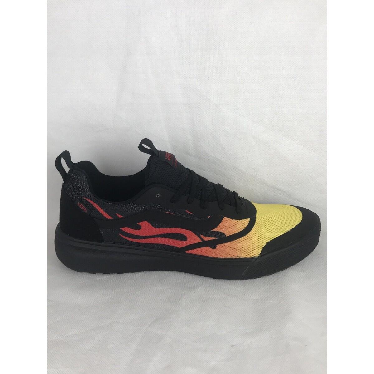 Vans Ultrarange Rapidweld Mens Size 11 Flames Black Orange Red Skate VN0A3MVUX5P - Black/Orange, Manufacturer: Black