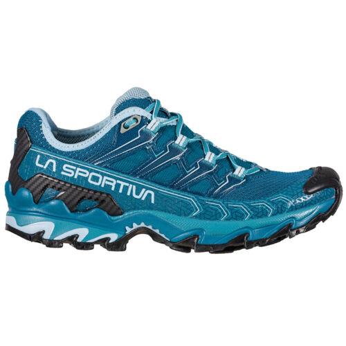 LA Sportiva Women`s Ultra Raptor II Mountain Running Shoe - Ink Topaz - 41