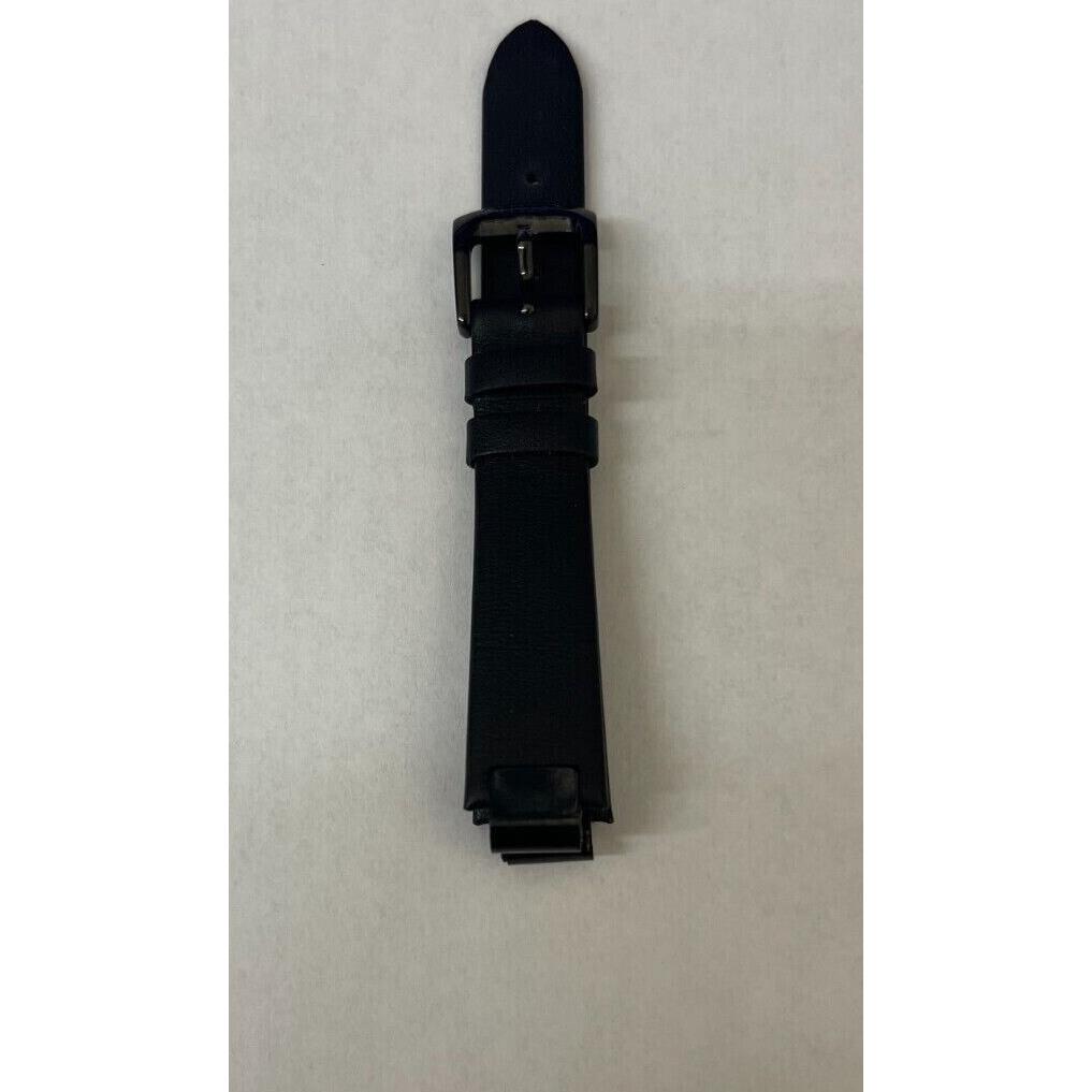 Citizen Women`s GA1055-06E Black Leather Band Replacement Watch Band All Black