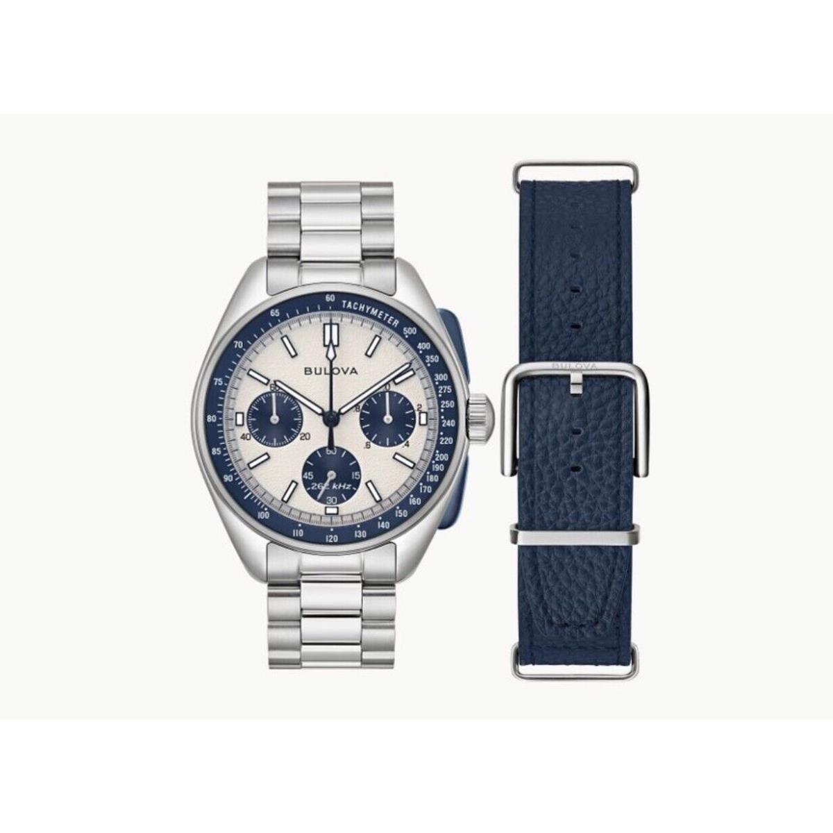 Bulova Chronograph Lunar Pilot Watch 98K112