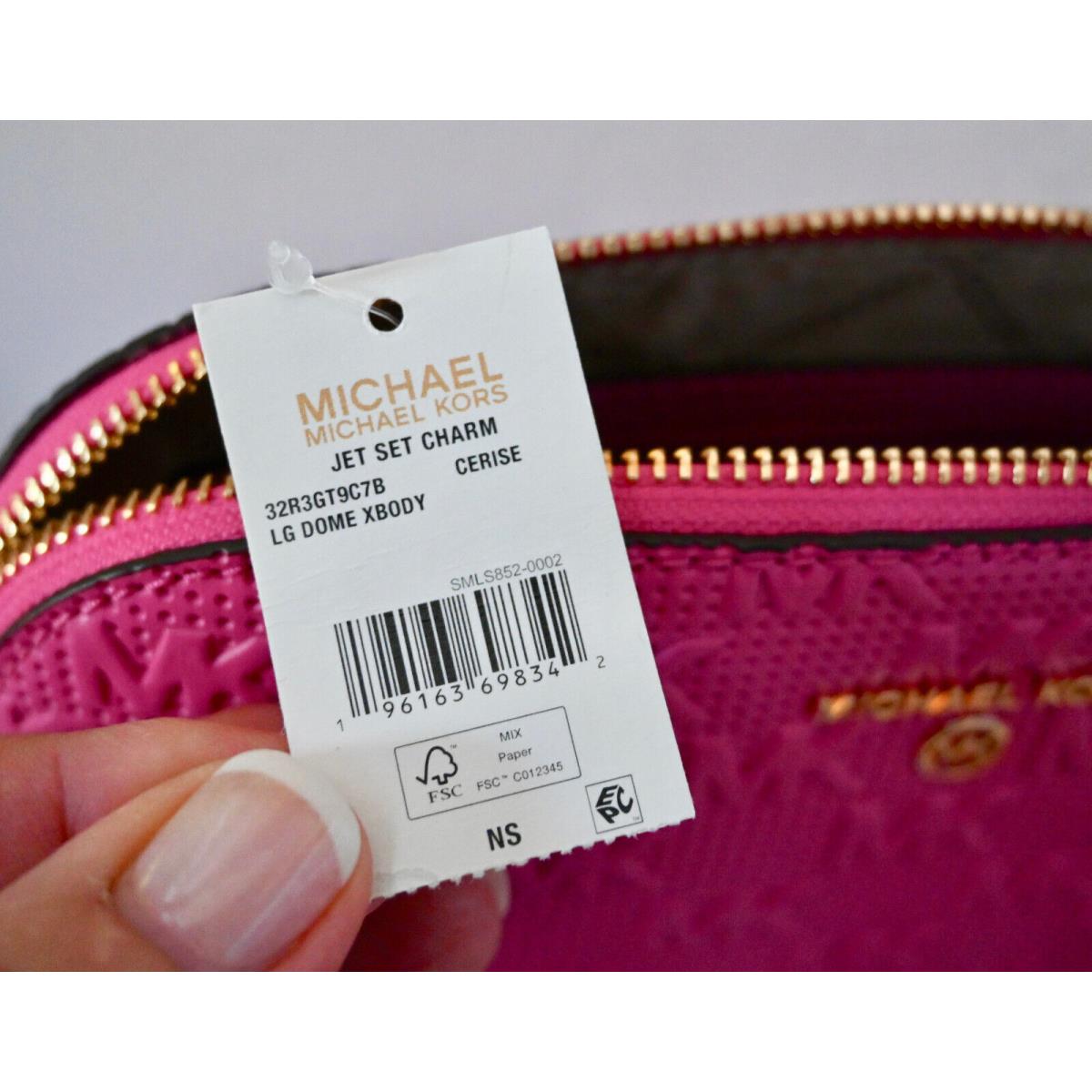 MICHAEL Michael Kors Signature Half-Dome Crossbody Bag – Pink