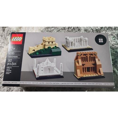 Lego 40585 World Of Wonders Exclusive Limited Edition Architecture