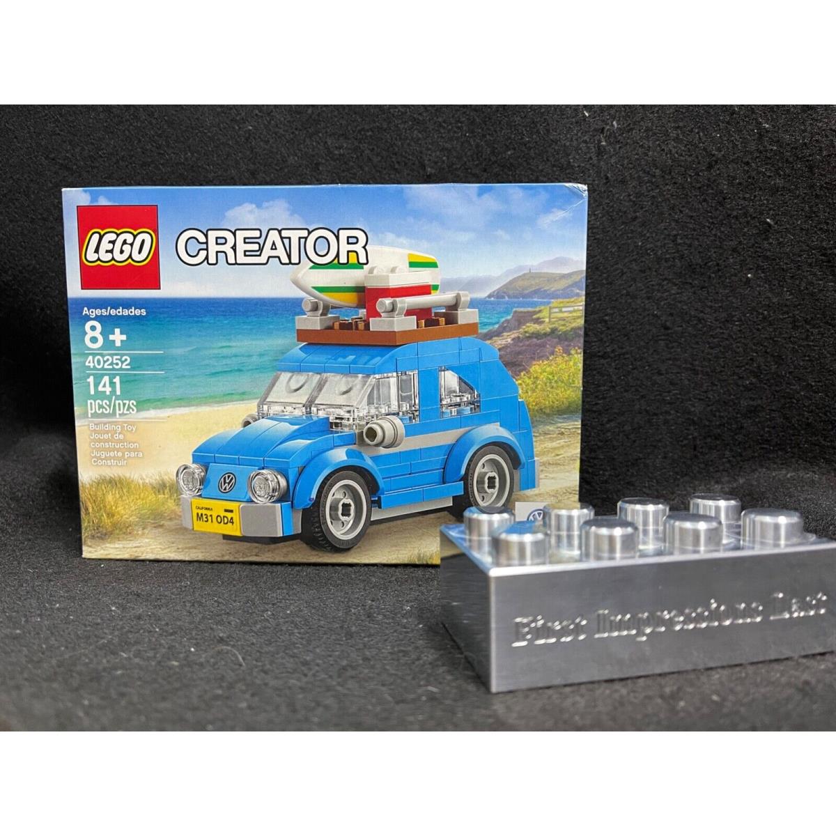 Lego 40252 2017 Creator Mini Volkswagen Beetle Nisb Retired Hard to Find Micro