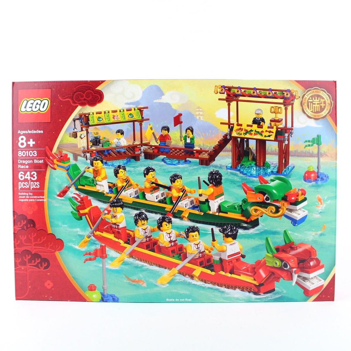 Lego 80103 Dragon Boat Race Box