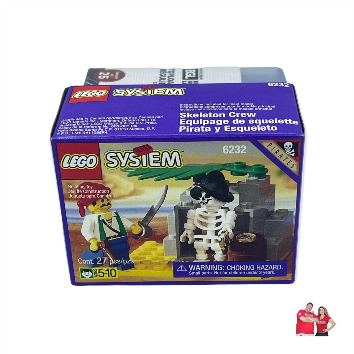Vintage Lego 6232 Skeleton Crew