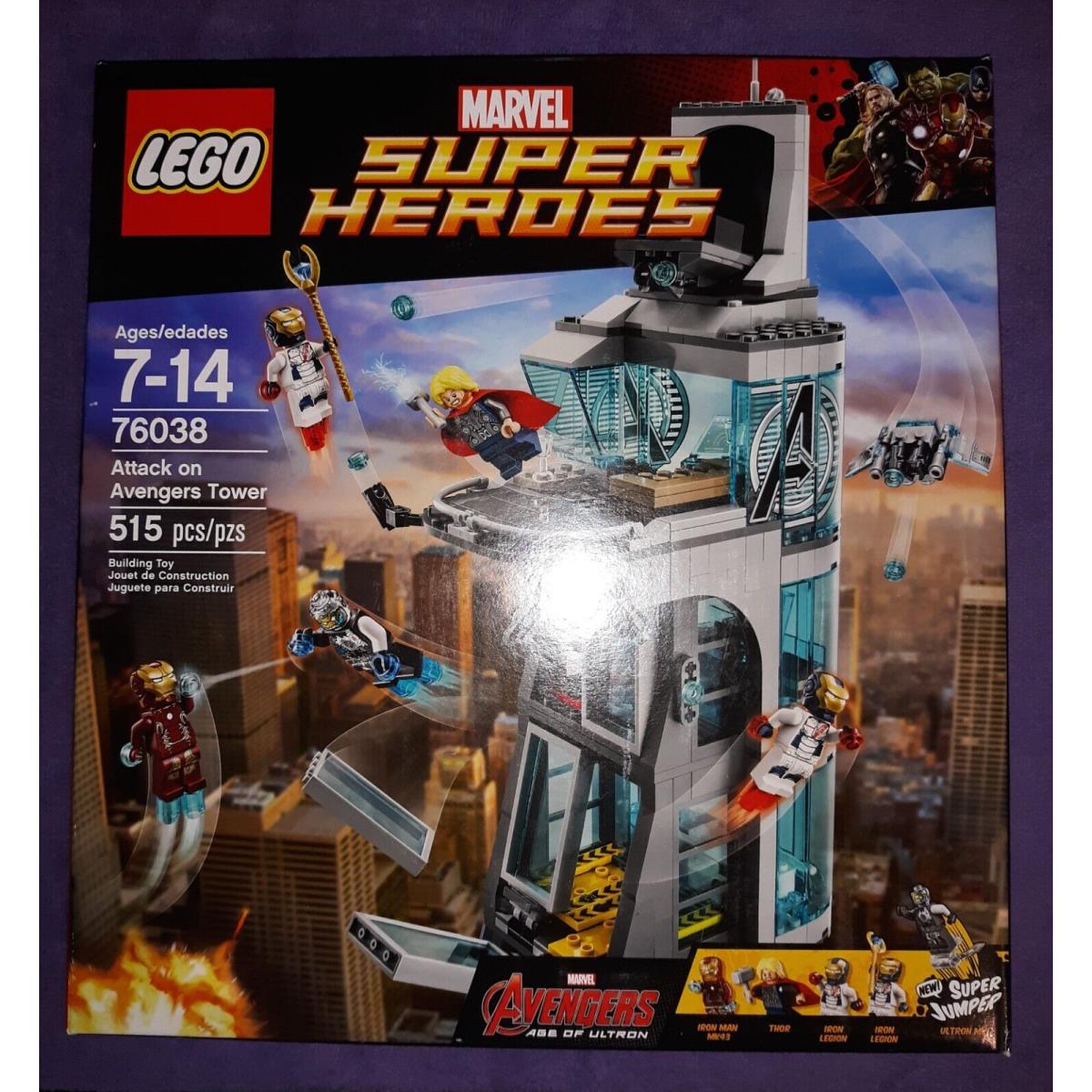 Lego 76038 Super Heroes Attack ON Avengers Tower