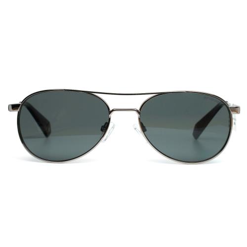 Polaroid Pld 6070 S X 06LB Ruthenium Mens Aviator Sunglasses 56-17-140 B:44