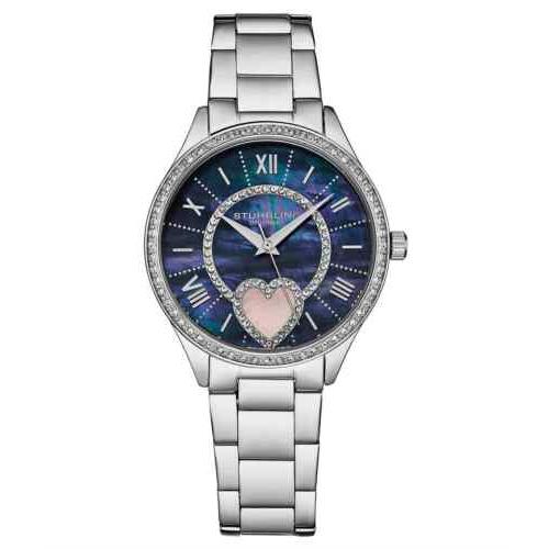 Stuhrling 4019 1 Saylor Mother of Pearl Quartz Stainless Steel Womens Watch