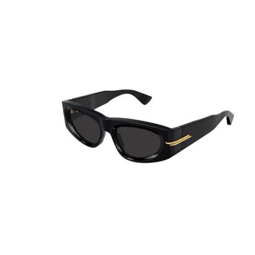 Bottega Veneta BV1144S 001 Black/grey Cat Eye Women`s Sunglasses