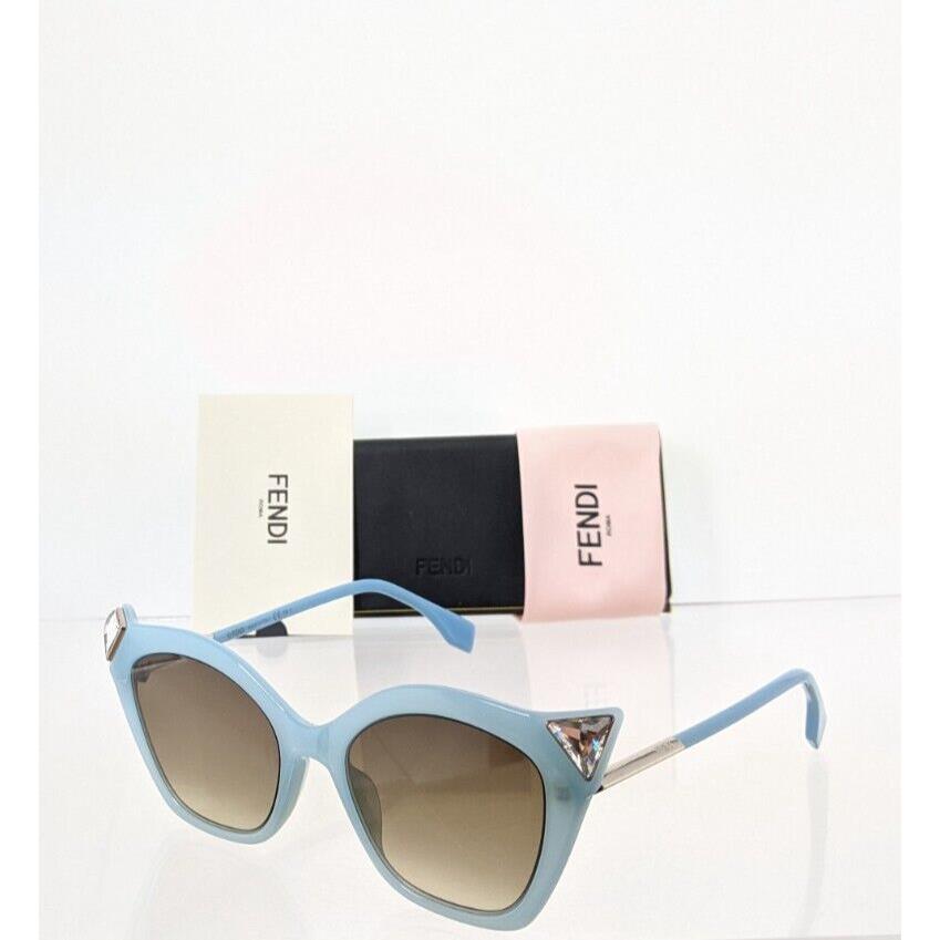 Fendi Sunglasses FF 0357/G/S Mvu Blue 0357 Frame