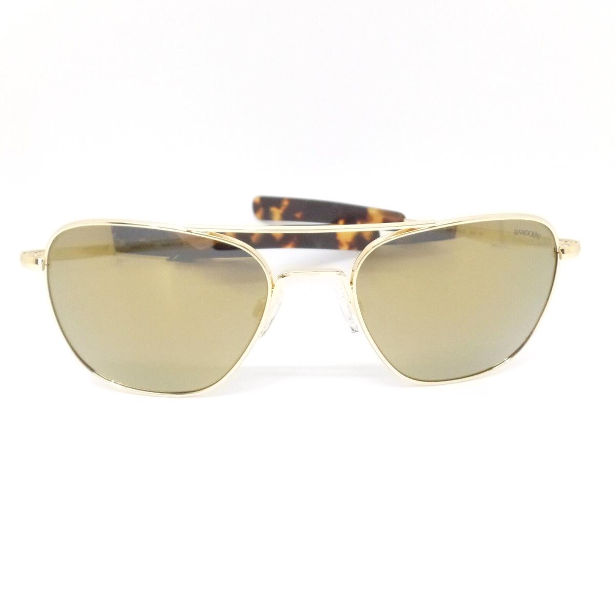 Randolph sunglasses Aviator - Gold Frame, Gold Lens 1