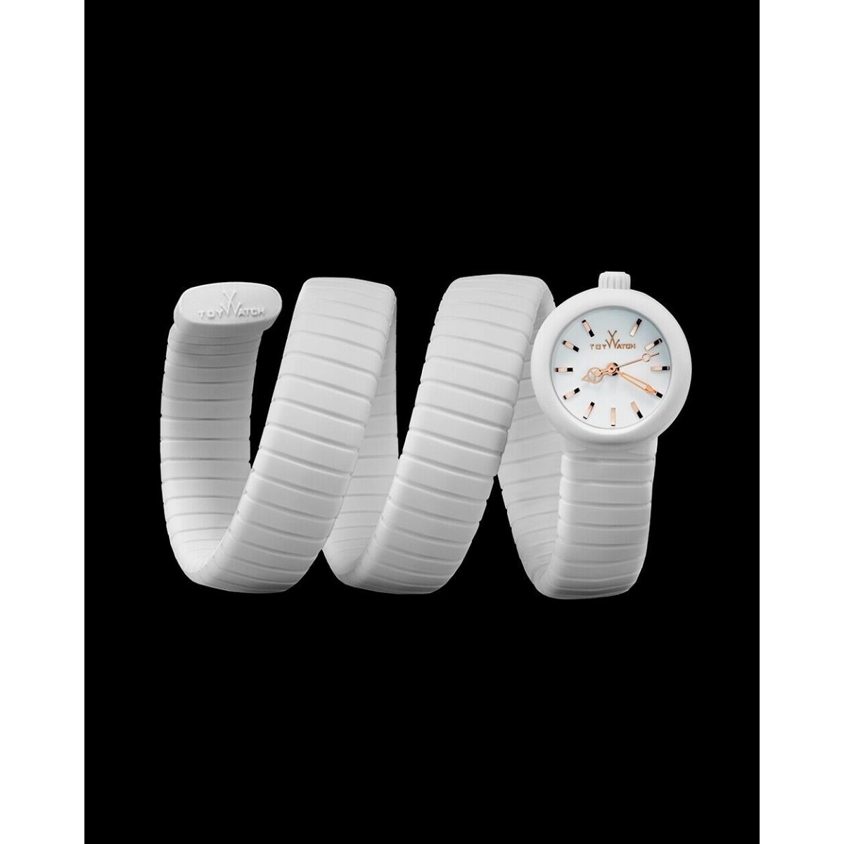 Toy Watch Women`s White Silicone Toyviper White 26mm Wrap Watch VP01WH 144840