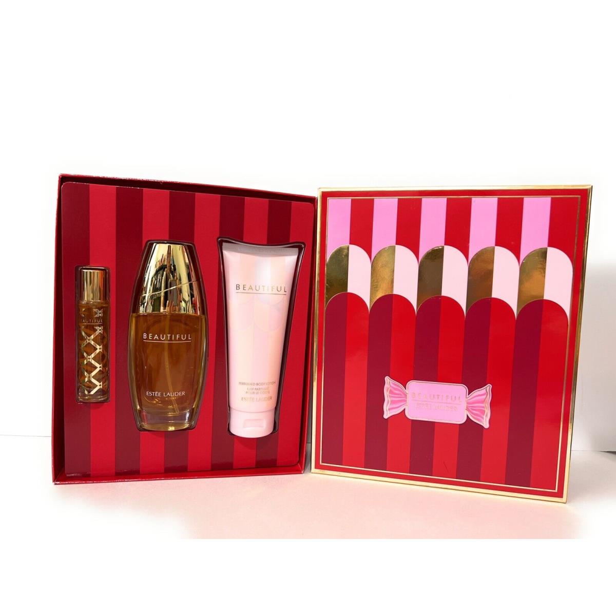 Estee Lauder Beautiful Delight Eau De Parfum 3-Pcs Set - Perfumes and Lotion