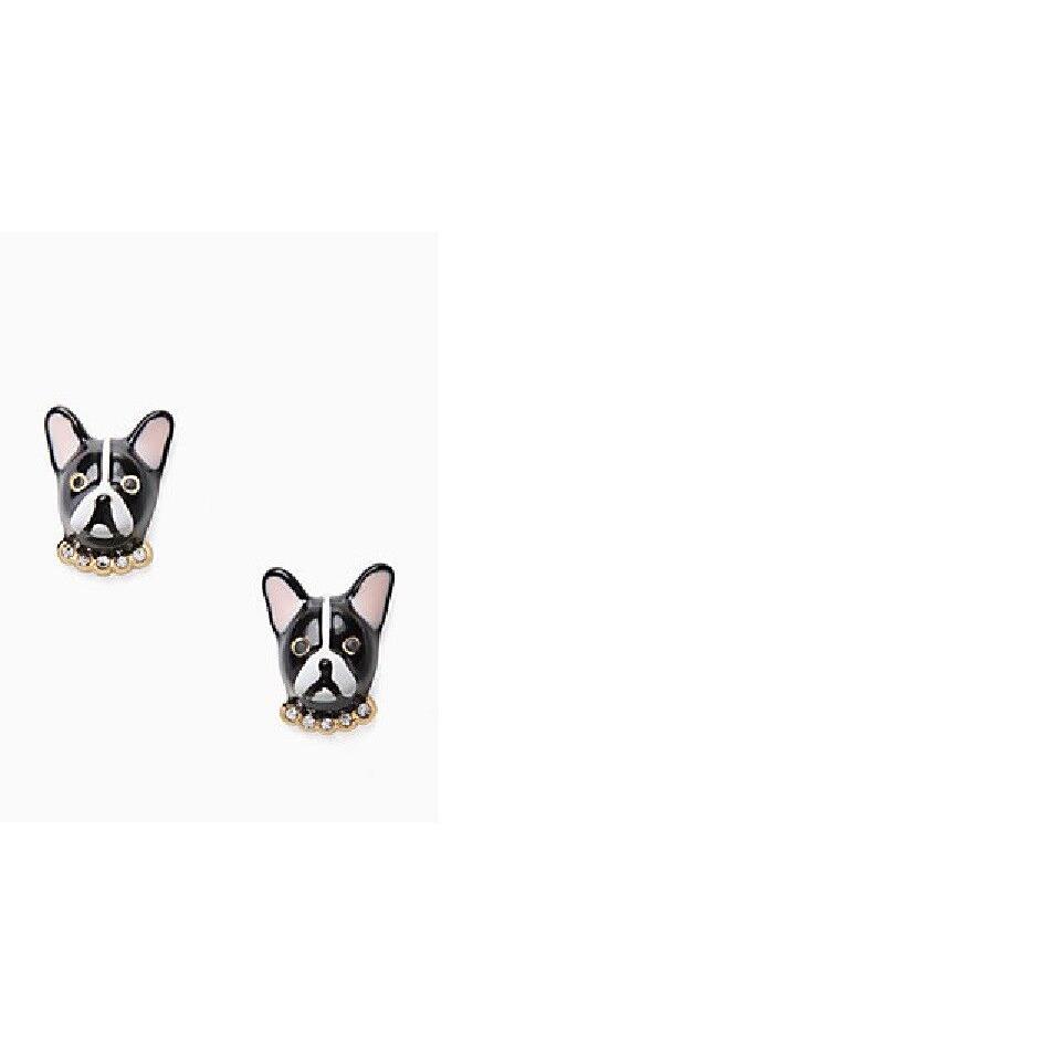 Kate Spade Disney Dog Stud Earring Terrier Gold Puppy Holiday Gift Birthday Mom