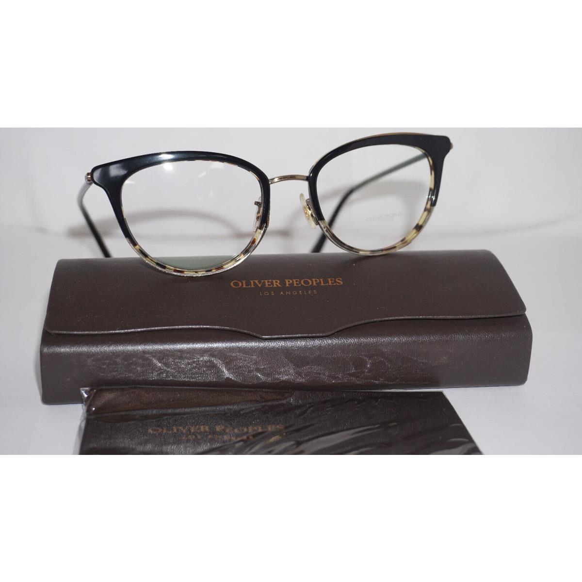 Oliver Peoples Eyeglasses Cateye Theadora Black Havana OV1211 5039 51 19 145