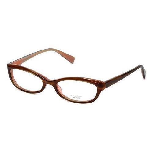 Oliver Peoples Designer Eyeglasses Marceau Otpi in Brown Stripe 51mm Demo Lens