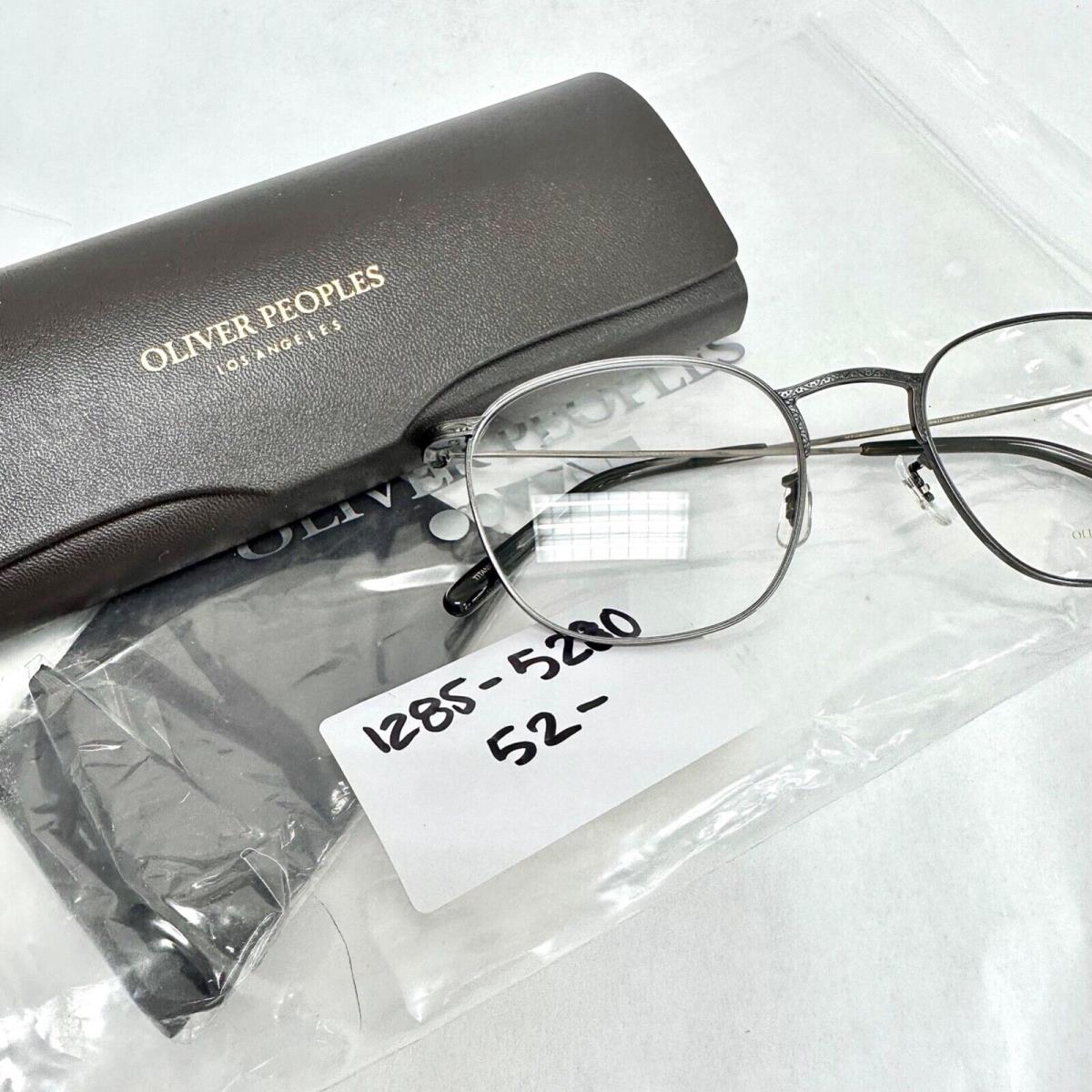 Oliver Peoples Goldsen OV1285T Ruthenium Titanium Eyeglasses Optical Frame 1285