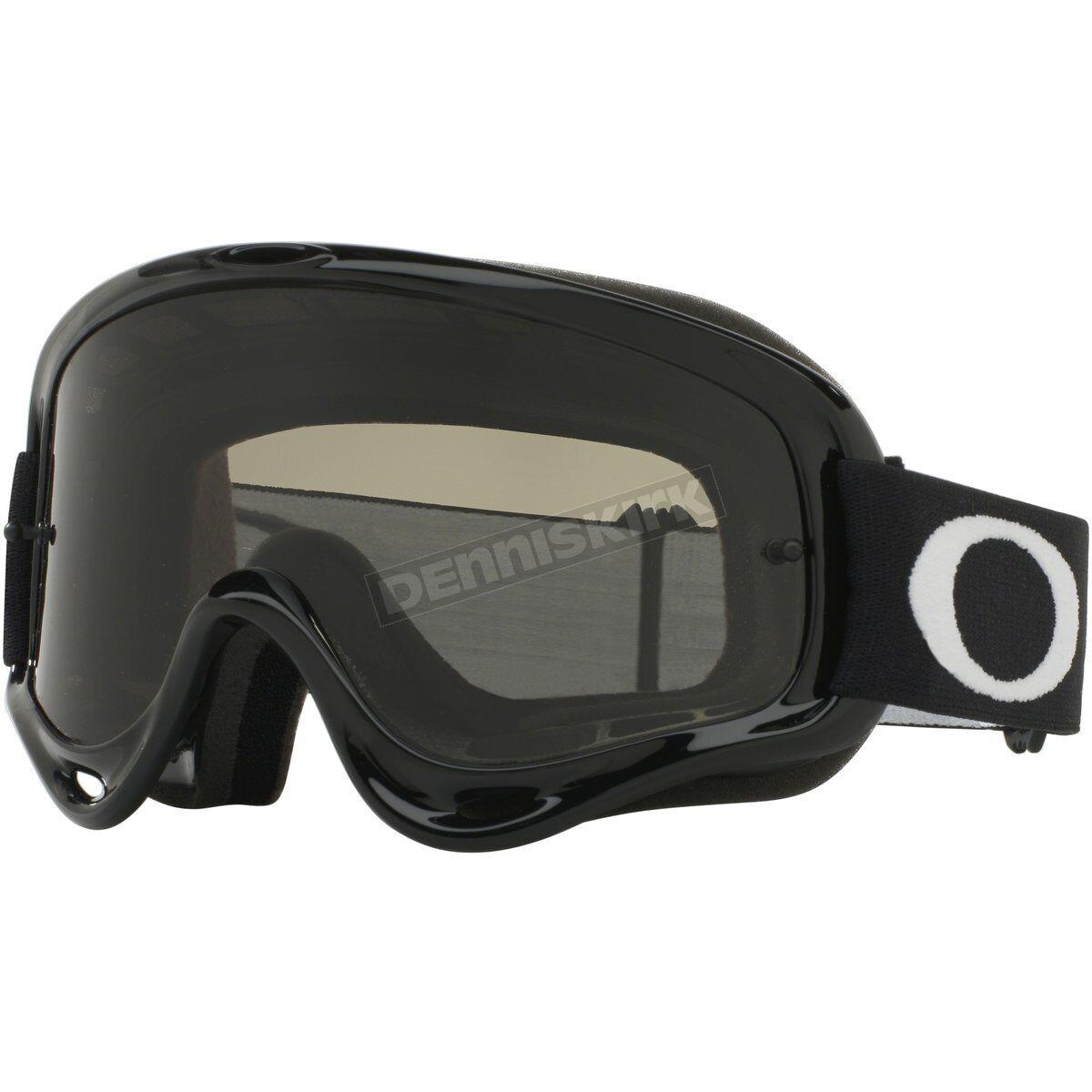 Oakley Jet Black O-frame MX Goggles W/dark Grey Lens - 0OO7029 70295600